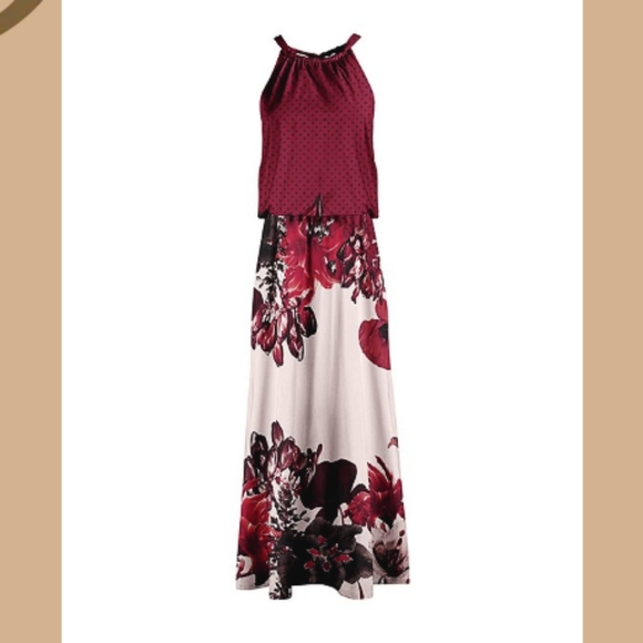 Blouson Maxi Dress - Picture 1 of 2